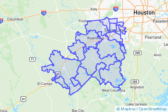 Service Area Map
