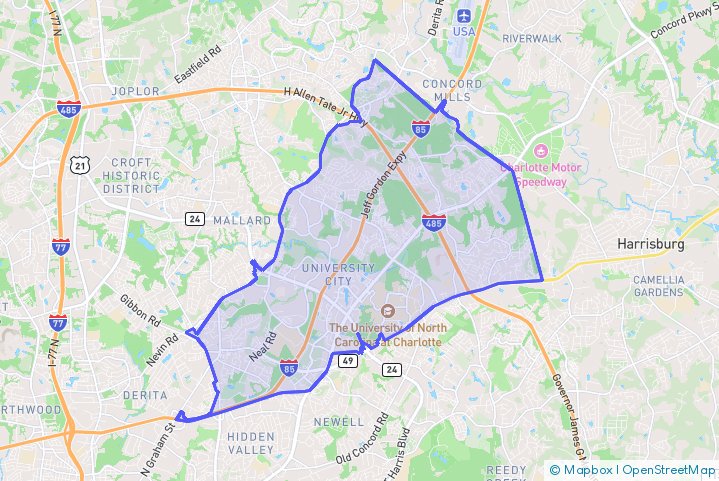 Service Area Map