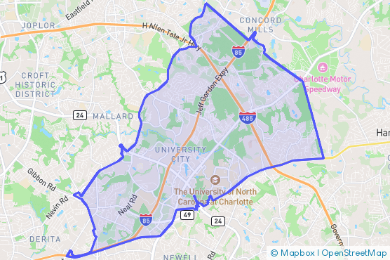 Service Area Map