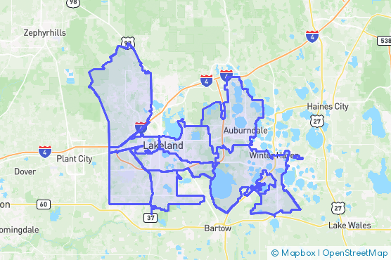 Service Area Map
