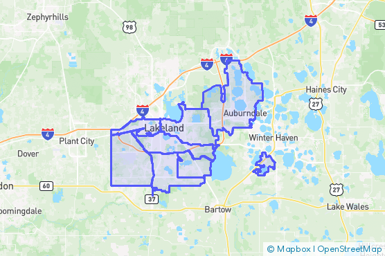 Service Area Map