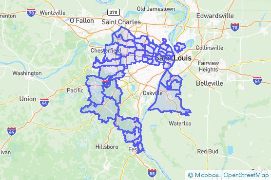 Service Area Map