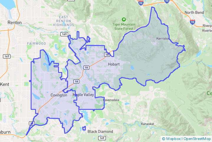Service Area Map