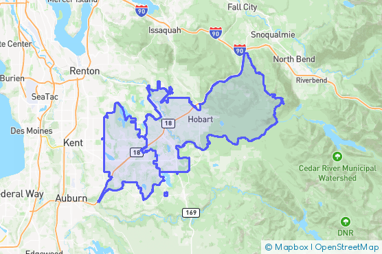 Service Area Map