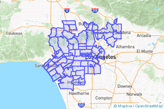 Service Area Map