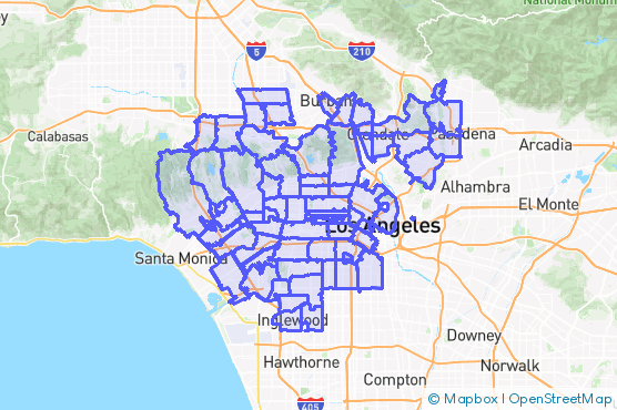 Service Area Map