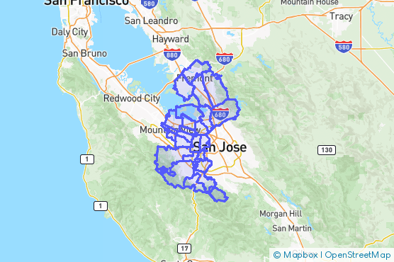 Service Area Map