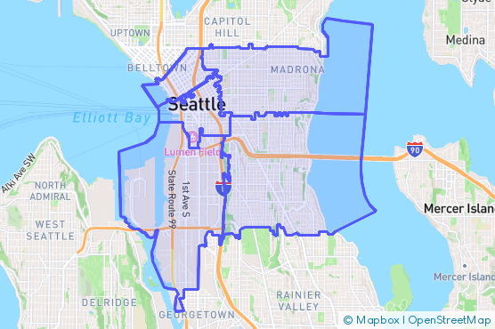 Service Area Map