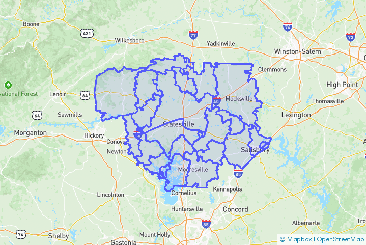 Service Area Map