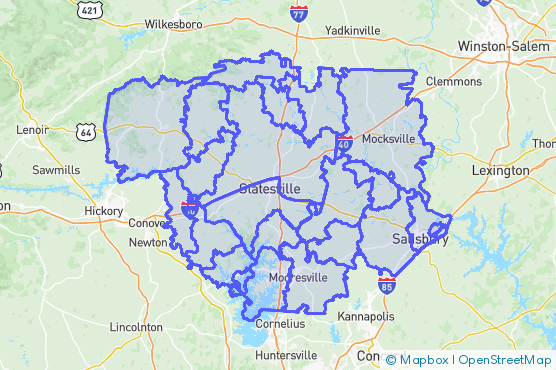 Service Area Map