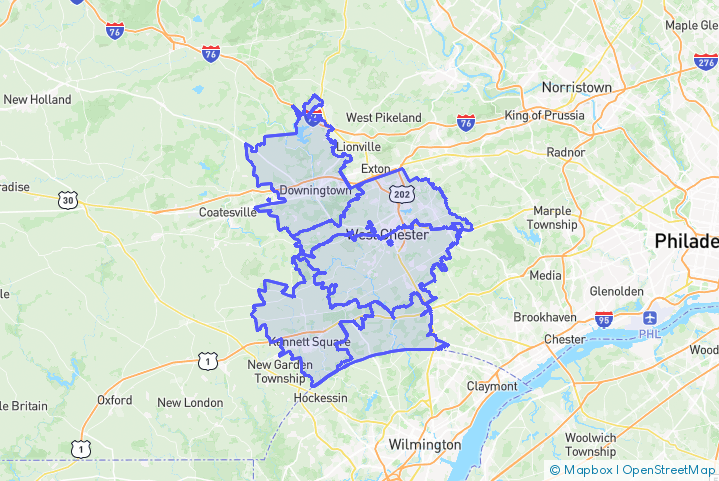 Service Area Map