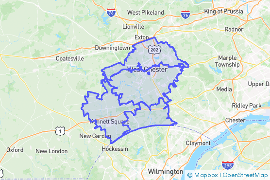 Service Area Map
