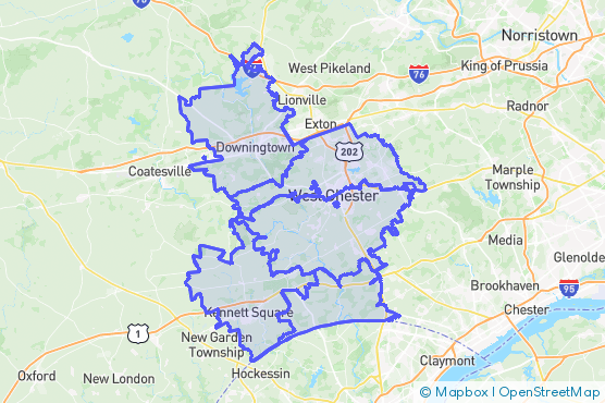 Service Area Map