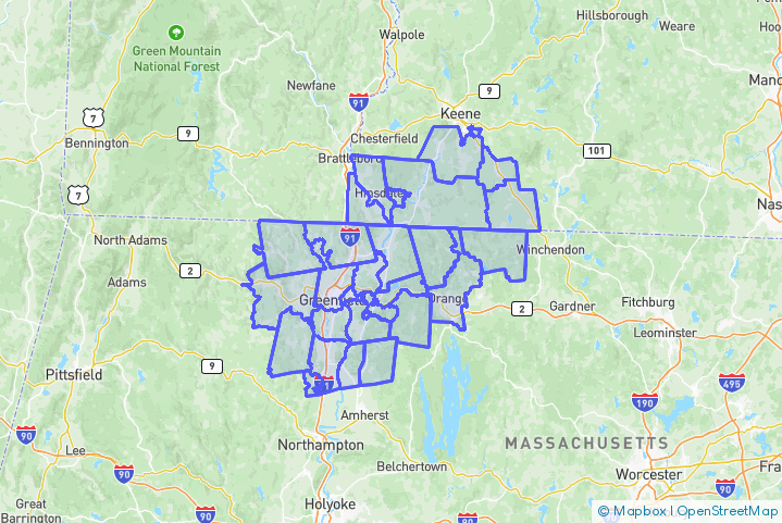 Service Area Map