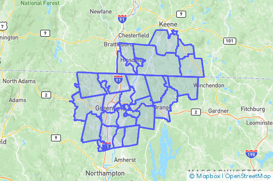 Service Area Map