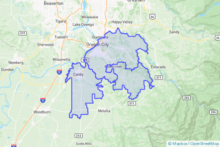 Service Area Map
