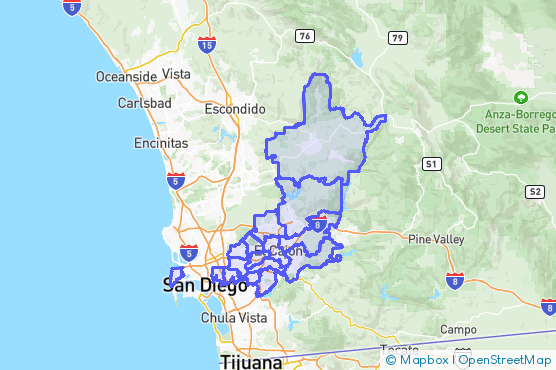 Service Area Map