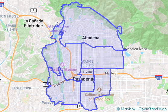 Service Area Map