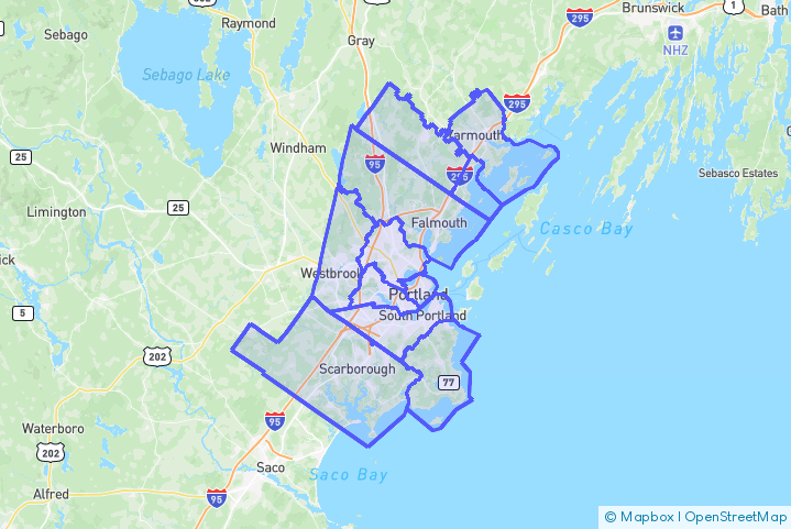 Service Area Map