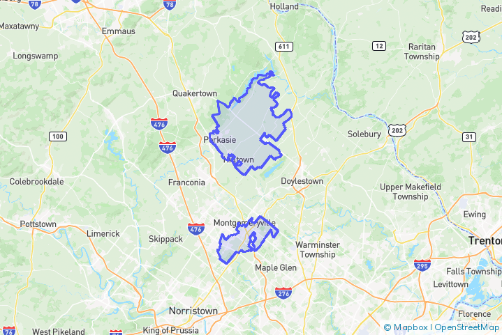 Service Area Map