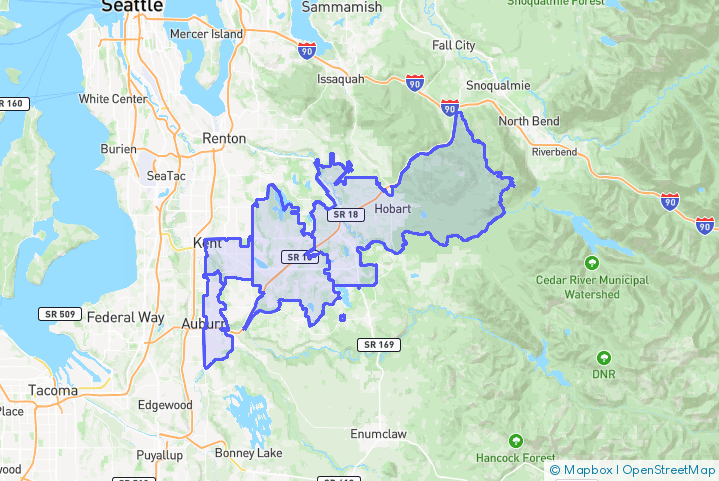 Service Area Map