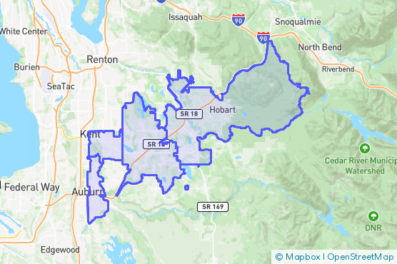 Service Area Map