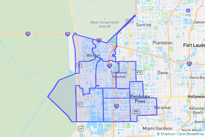 Service Area Map