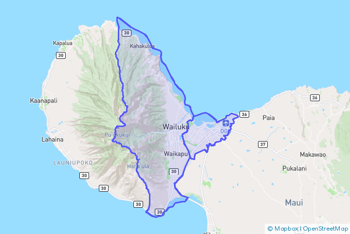 Service Area Map