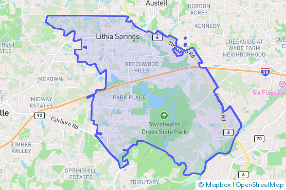 Service Area Map