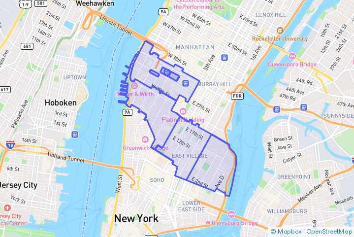 Service Area Map