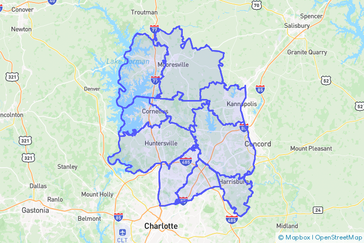 Service Area Map