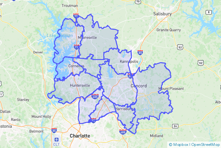 Service Area Map