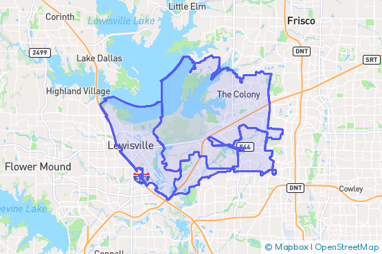 Service Area Map