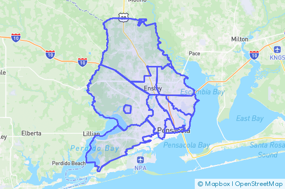 Service Area Map