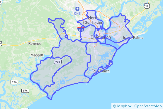 Service Area Map