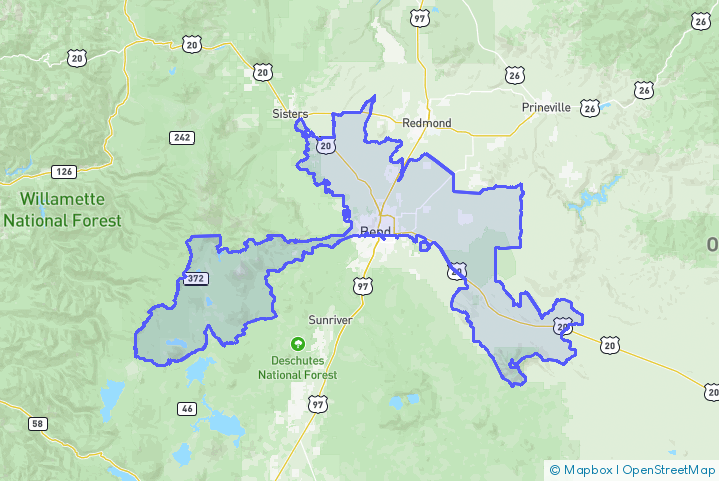 Service Area Map