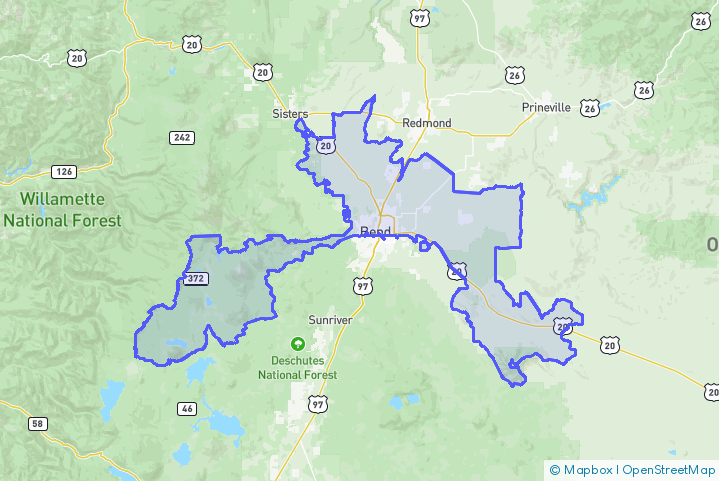Service Area Map