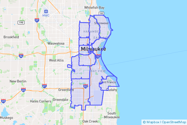 Service Area Map