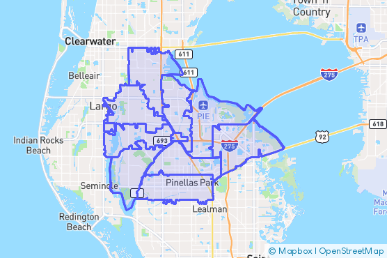 Service Area Map