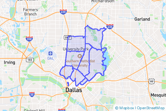 Service Area Map