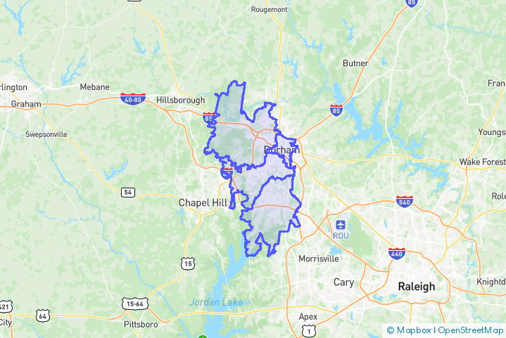 Service Area Map