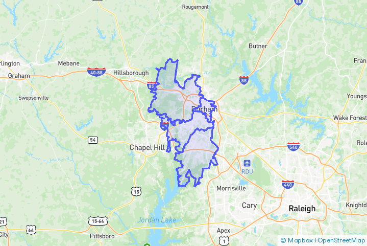 Service Area Map
