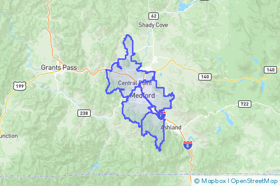 Service Area Map