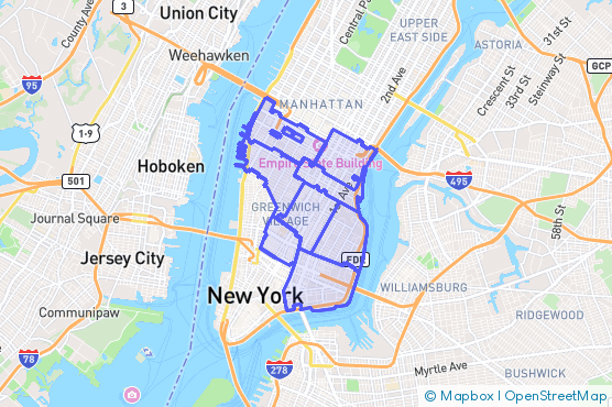 Service Area Map