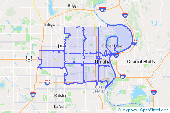 Service Area Map