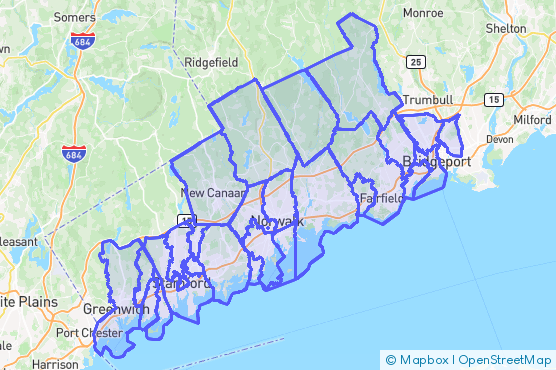 Service Area Map