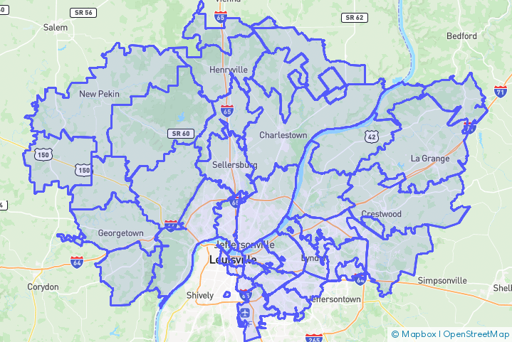 Service Area Map