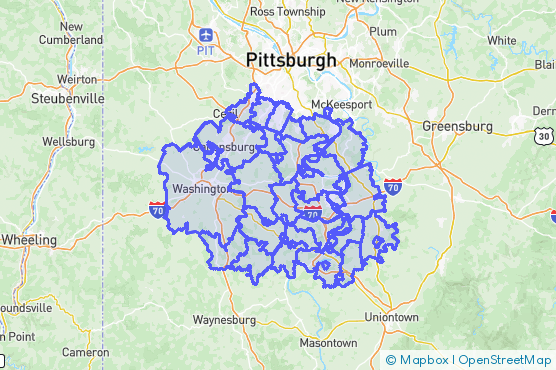 Service Area Map