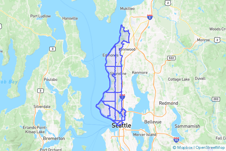 Service Area Map