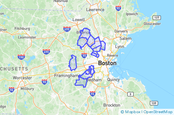 Service Area Map